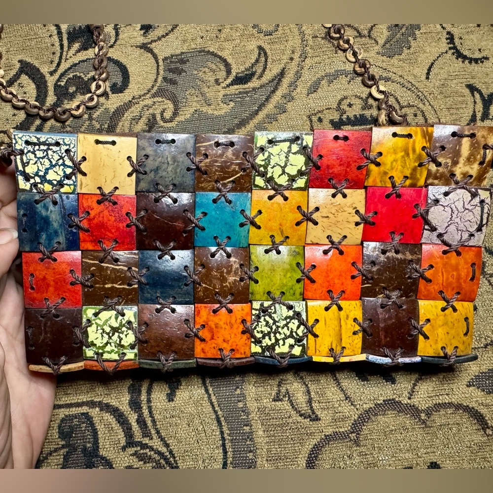 Handcrafted Coconut Shell Purse